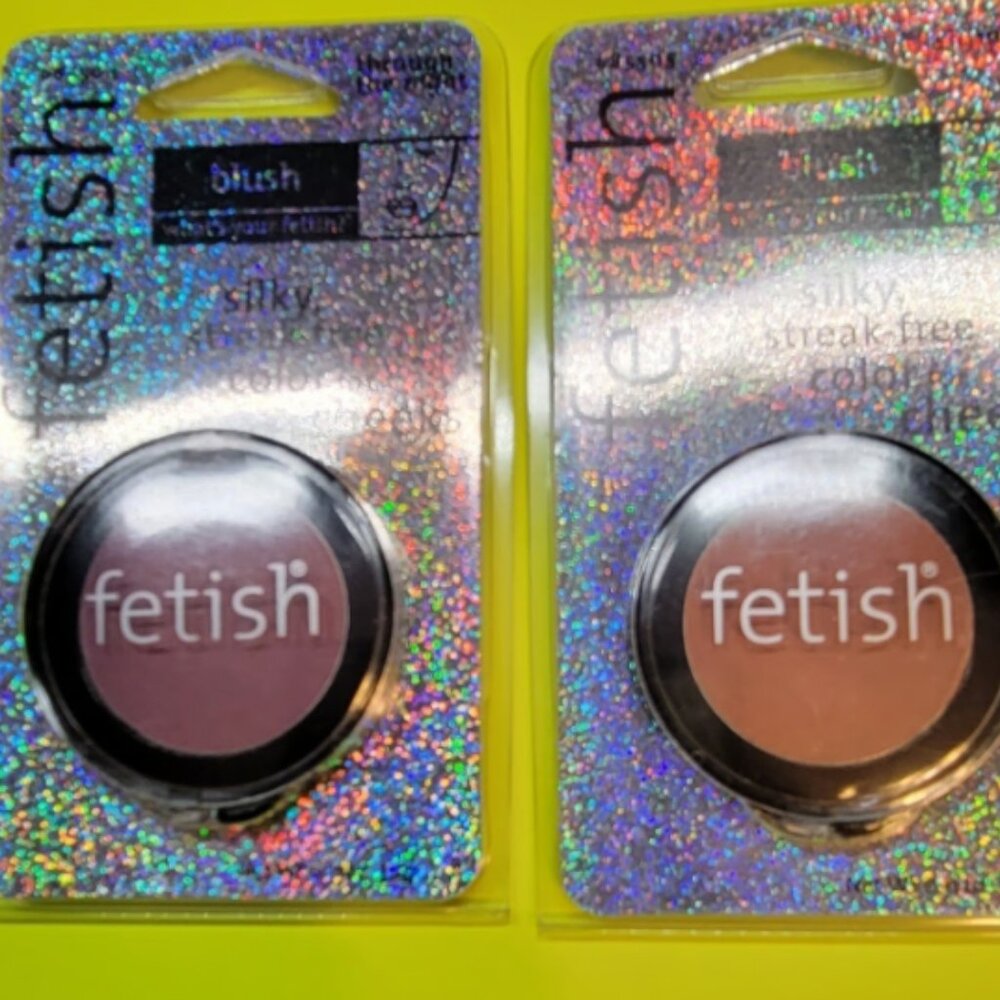 Lot of 2 - Fetish Blush - Shimmer & Through the Night - Brand New